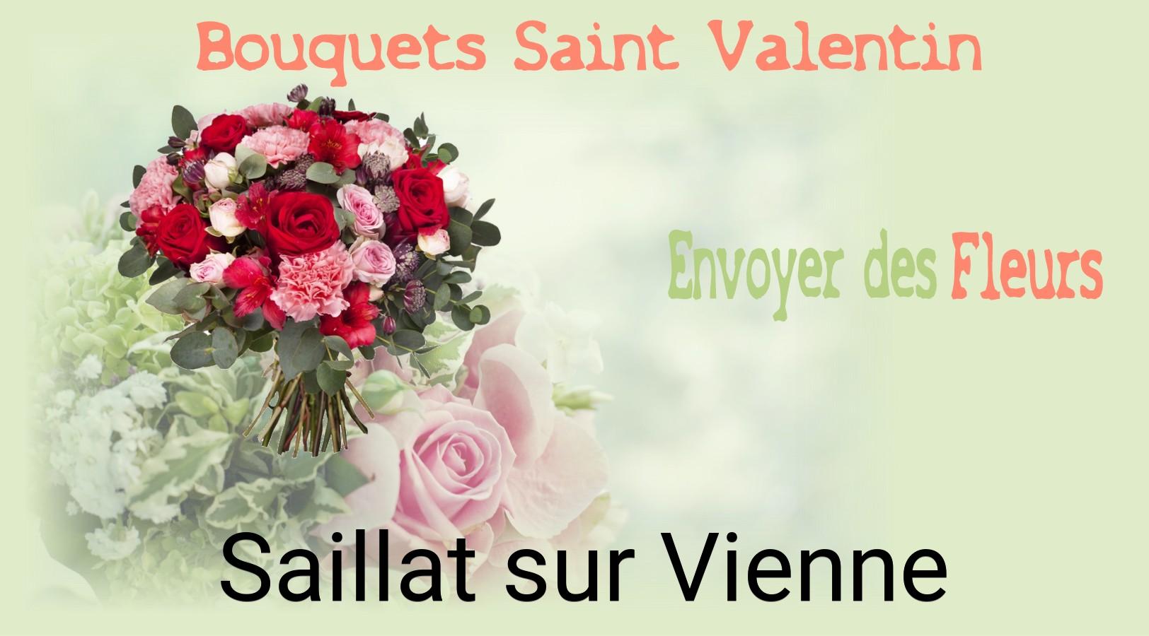 Roses de Saint-Valentin livrées à Saillat-sur-Vienne